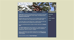 Desktop Screenshot of chalet9.com